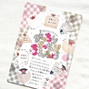 Bande Bande Washi Tape Adesivo in Rotolo Scrivibile Piccoli Uccelli