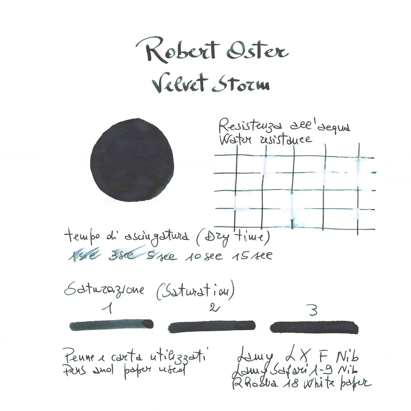 Robert Oster Velvet Storm Inchiostro 50 ml