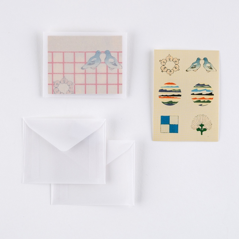 Hobonichi Hobonichi Mini Letter Set Unsodo: Bijutsukai