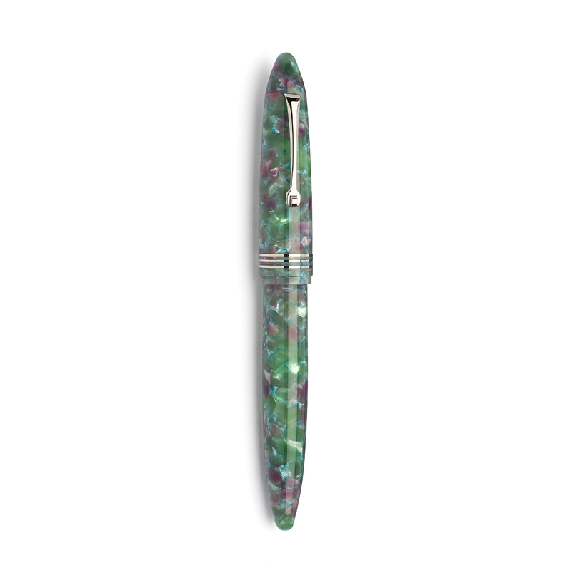 Leonardo Officina Italiana Leonardo Officina Italiana Furore Fountain Pen Aquapetra & Rhodium