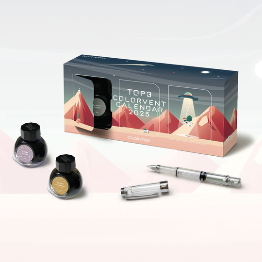 Colorverse Top 3 Colorvent Calendar 2025 Set di 3 Inchiostri