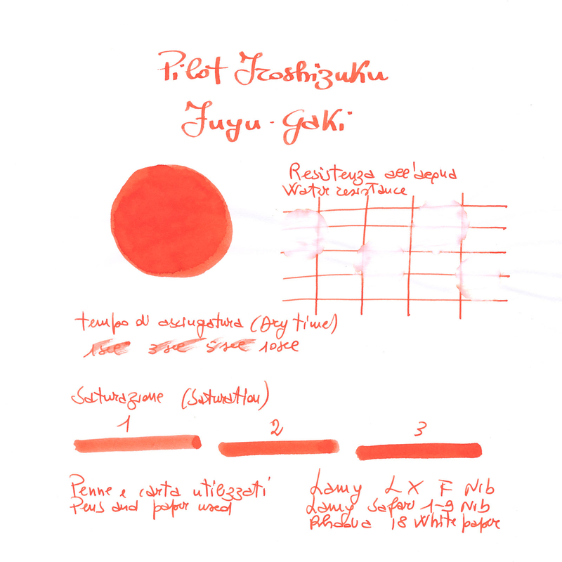 Pilot Iroshizuku Fuyu-Gaki Inchiostro 50 ml