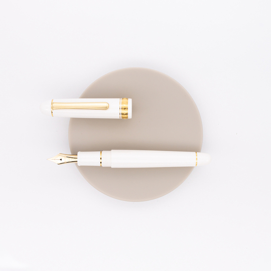 Platinum 3776 Century Fountain Pen Chenonceau White