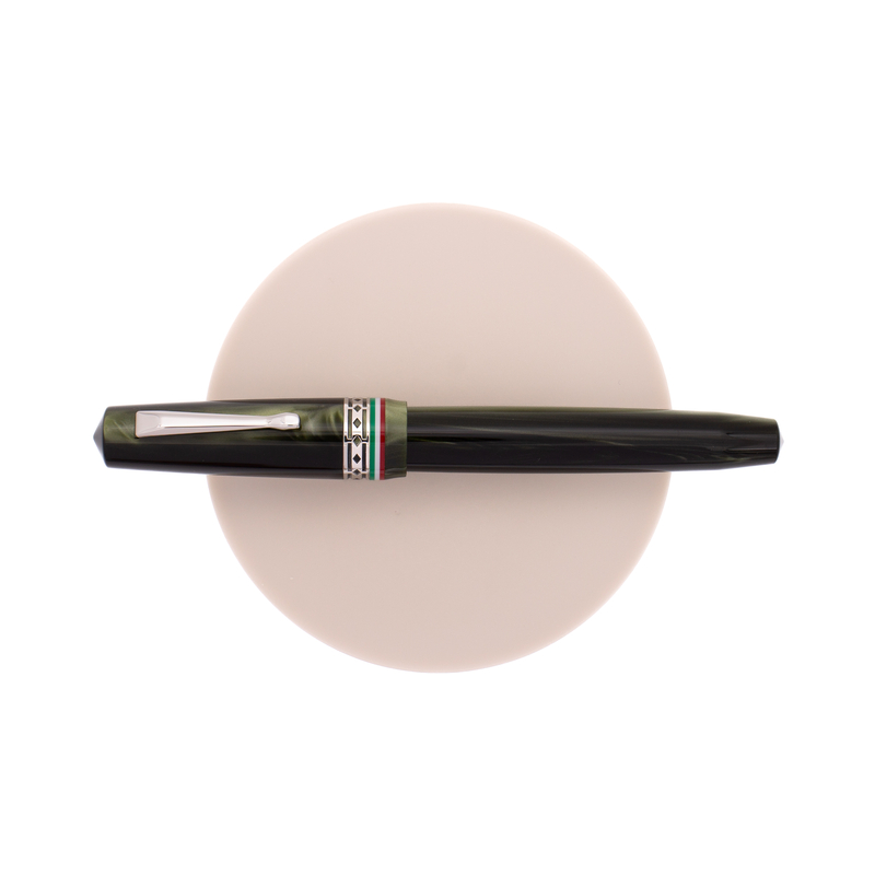 Radius Radius Settimo Fountain Pen Italia Green & Rhodium Limited Edition