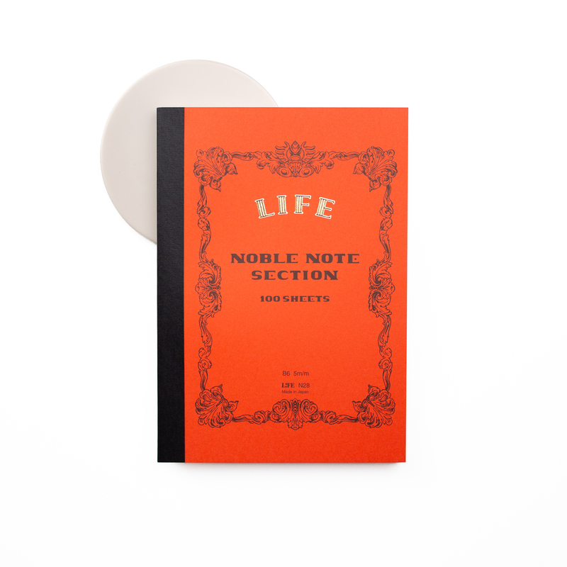 Life Life Noble Notebook B6 Quadretti