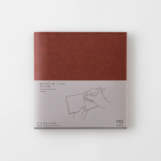 MD Notebook Hardcover A5 Square Paper