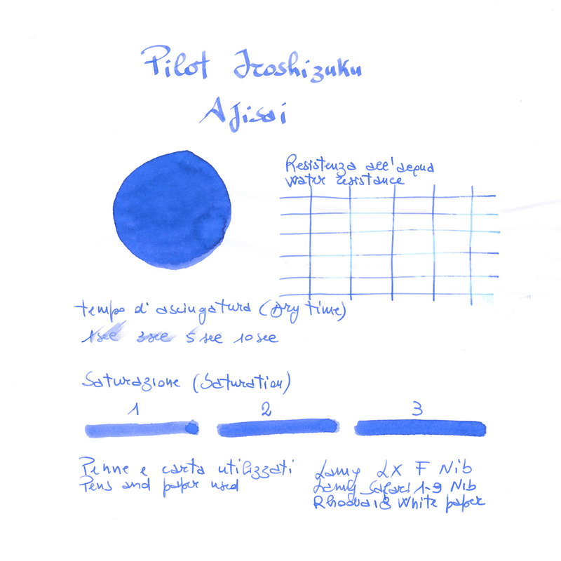 Pilot Iroshizuku Ajisai Ink Bottle 15 ml