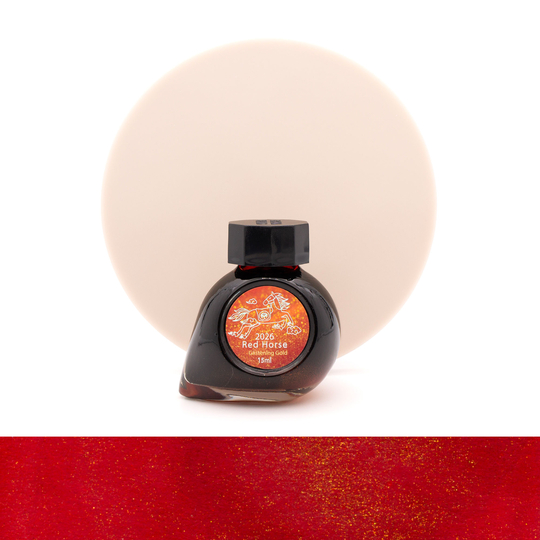 Colorverse 2026 Red Horse Glistening Gold Inchiostro 15 ml
