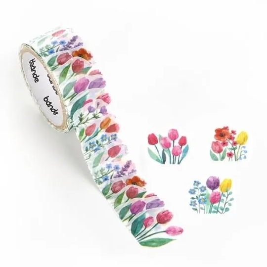 Bande Washi Tape Tulip Fields