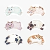 Bande Bande Washi Tape Adesivo in Rotolo Scrivibile Gatto che Corre