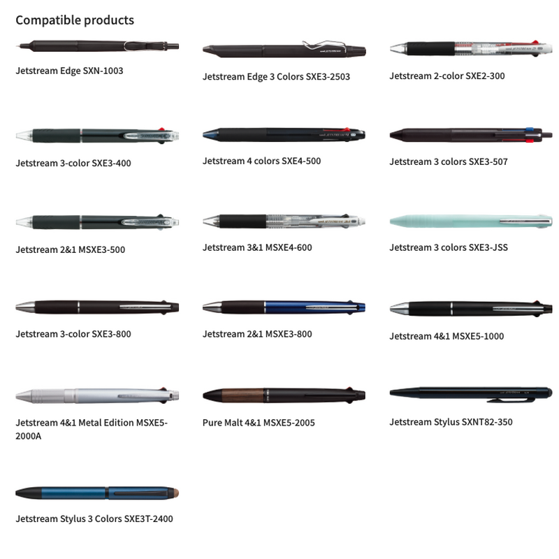 Uni Uni Jetstream SXR-203-28 Refill Penna Sfera 0.28 mm