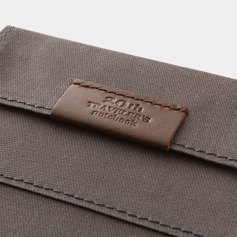 Traveler's Company Traveler's Notebook Card Size 20th Anniversary Set Marrone