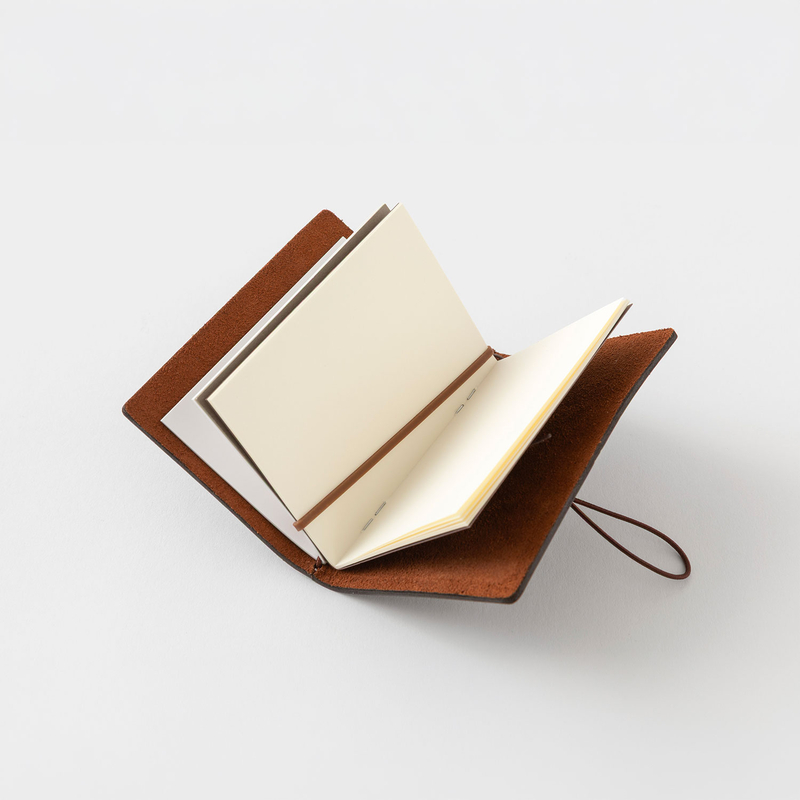 Traveler's Company Traveler's Notebook Card Size 20th Anniversary Set Marrone
