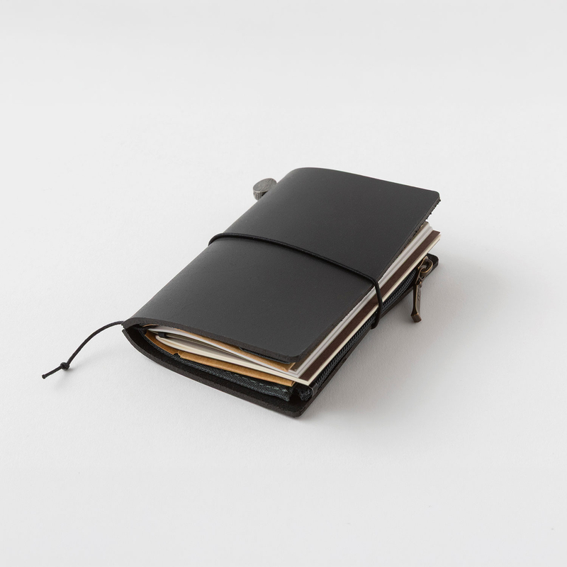 Traveler's Company Traveler's Notebook Card Size 20th Anniversary Set Nero