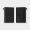 Traveler's Company Traveler's Notebook Card Size 20th Anniversary Set Nero