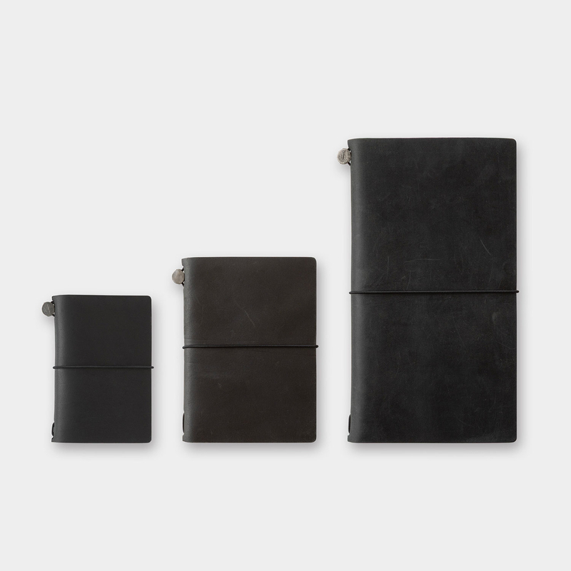 Traveler's Company Traveler's Notebook Card Size 20th Anniversary Set Nero
