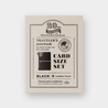 Traveler's Company Traveler's Notebook Card Size 20th Anniversary Set Nero