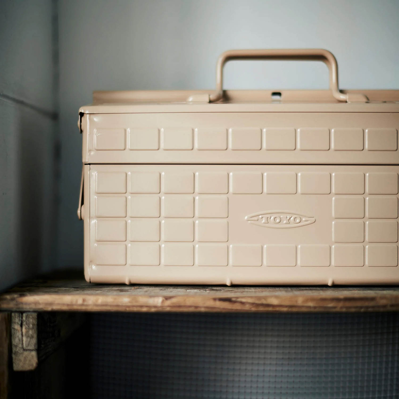 Toyo Steel Toyo Steel ST-350 Cantilever Toolbox Antique Green