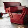 Toyo Steel Toyo Steel ST-350 Cantilever Toolbox Antique Green