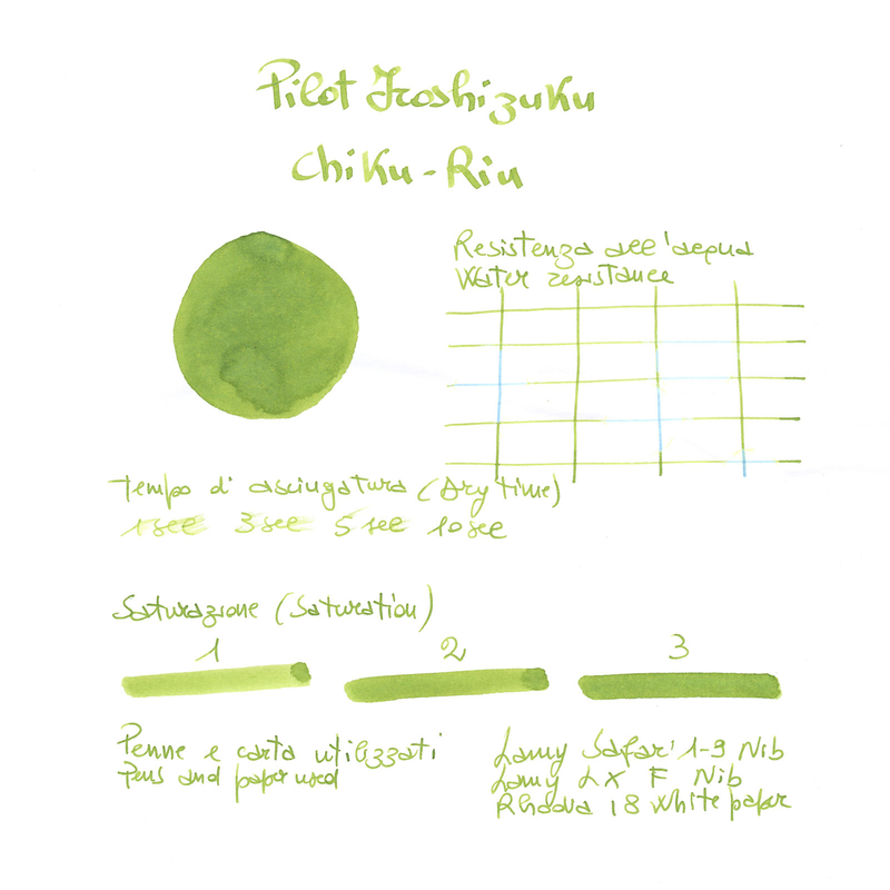 Pilot Iroshizuku Chiku-Rin Inchiostro 15 ml