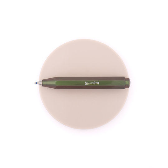 Kaweco Lunar Sport Ballpoint Pen Shadow Green