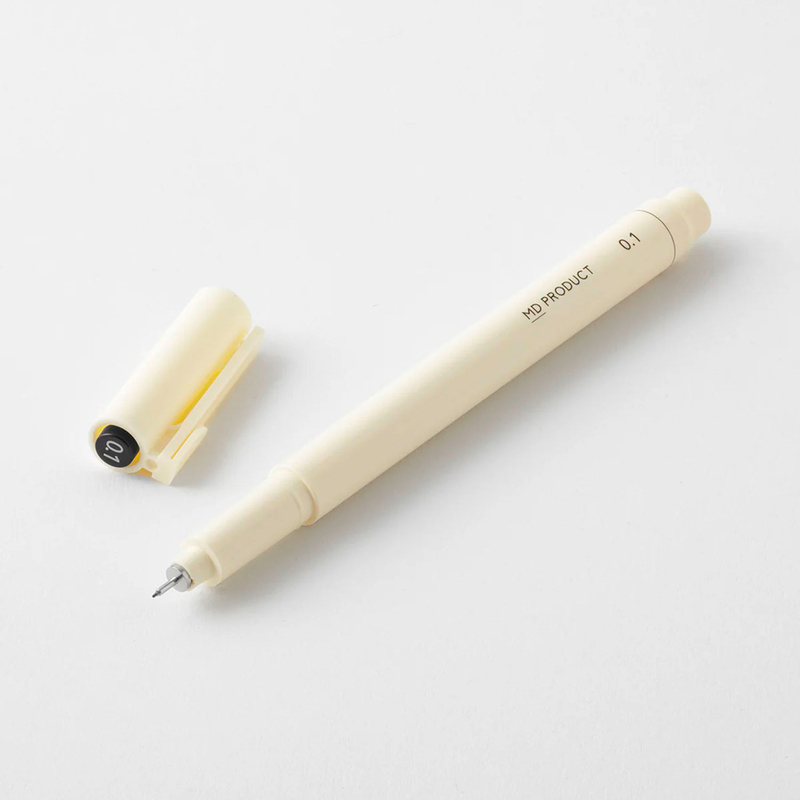 MD Paper MD Drawing Pen 0.1 mm Nera