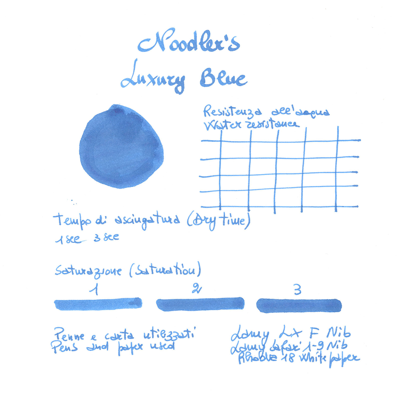 Noodler's Luxury Blue Ink Bottle 1 oz