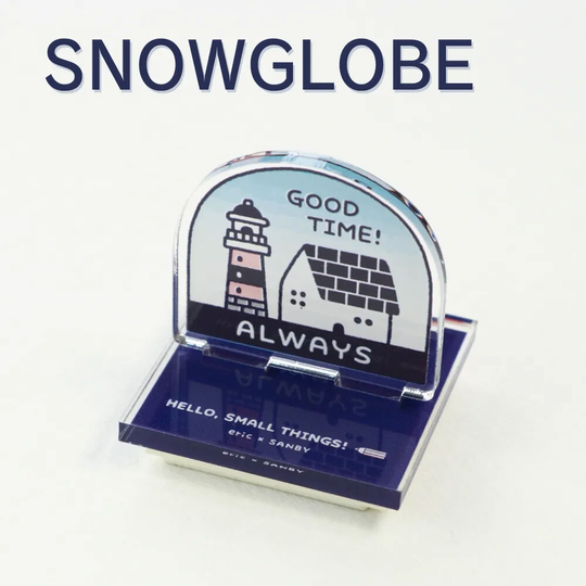 Sanby x Eric Small Things Timbro Palla di Neve