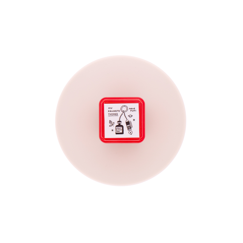 Sanby Sanby x Eric Small Things Pre-Inked Stamp Key Ring