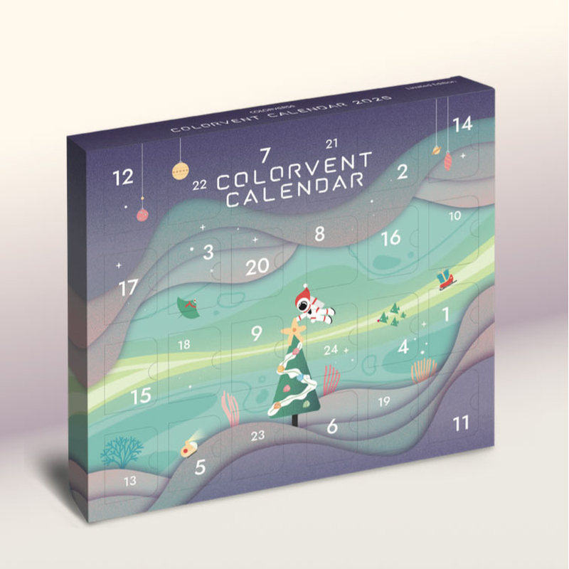 Colorverse Colorverse 2026 Colorvent Calendar Calendario dell'Avvento