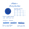 Noodler's Noodler's Brevity Blue Black Ink Bottle 3 oz