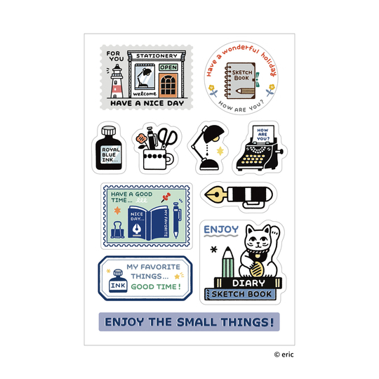 Sanby x Eric Small Things Multi Stickers Enjoy