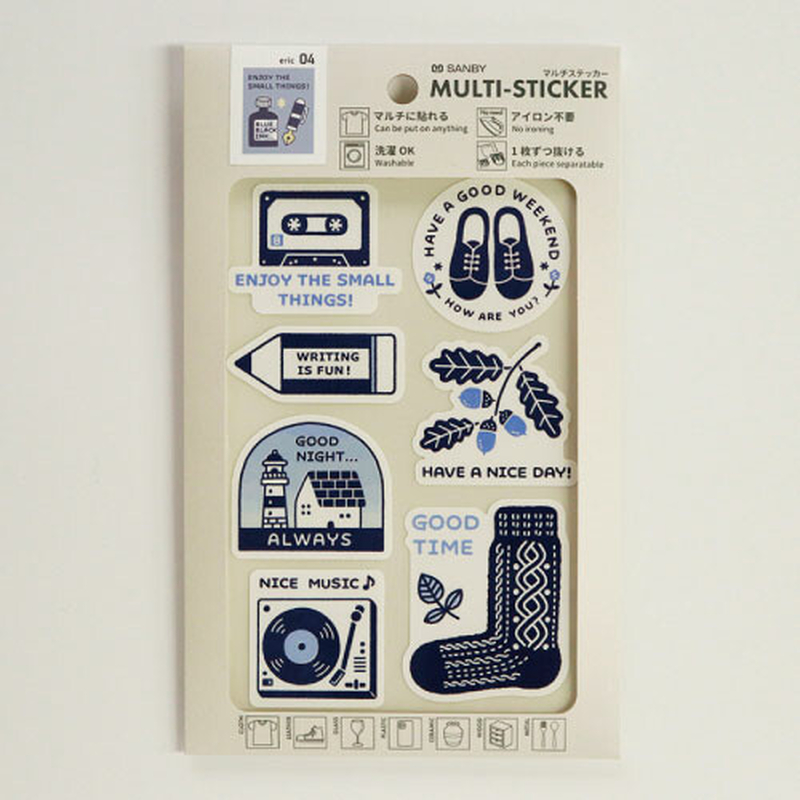 Sanby Sanby x Eric Small Things Multi Stickers Favorite Things