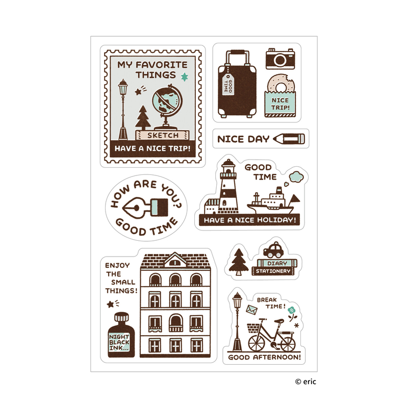 Sanby Sanby x Eric Small Things Multi Stickers Have Fun