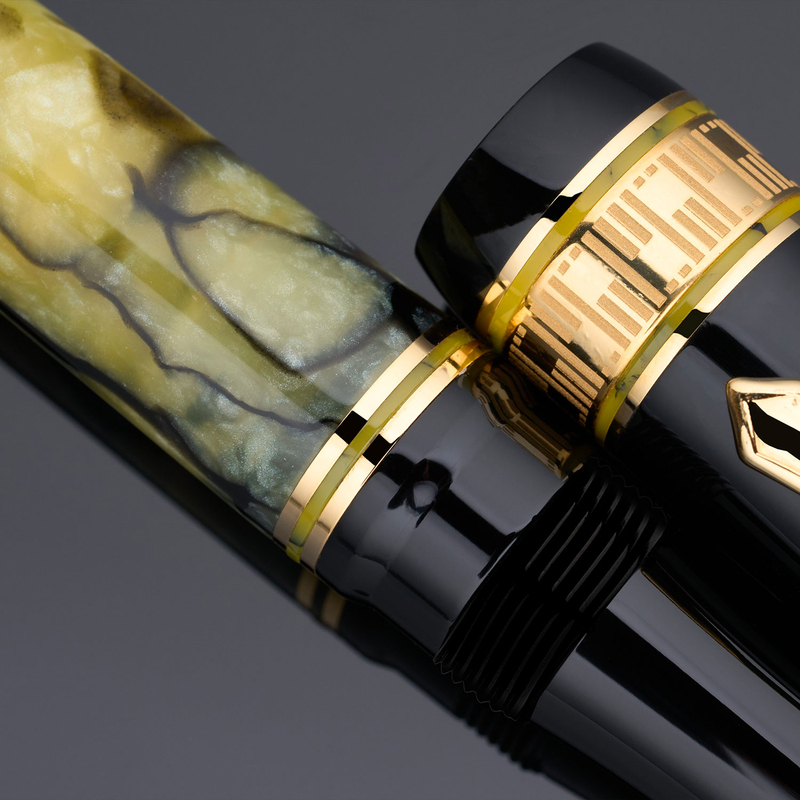 Nettuno Nettuno Superba Fountain Pen Jade 14k Limited Edition