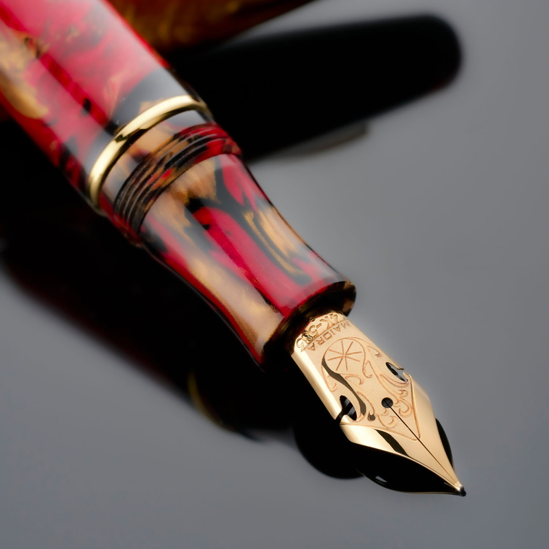 Maiora Maiora Ultra Ogiva Fountain Pen Golden Rule