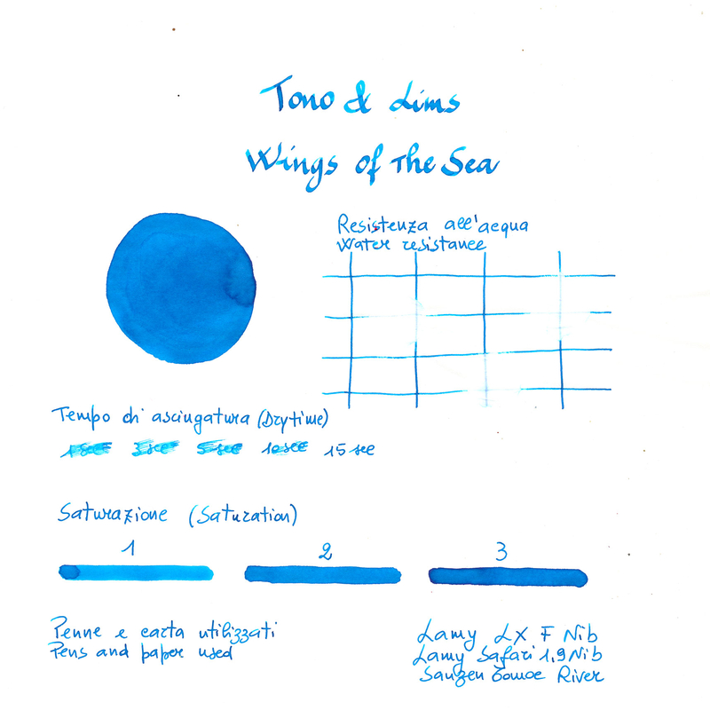 Tono & Lims Tono & Lims Wings of the Sea Inchiostro 30 ml