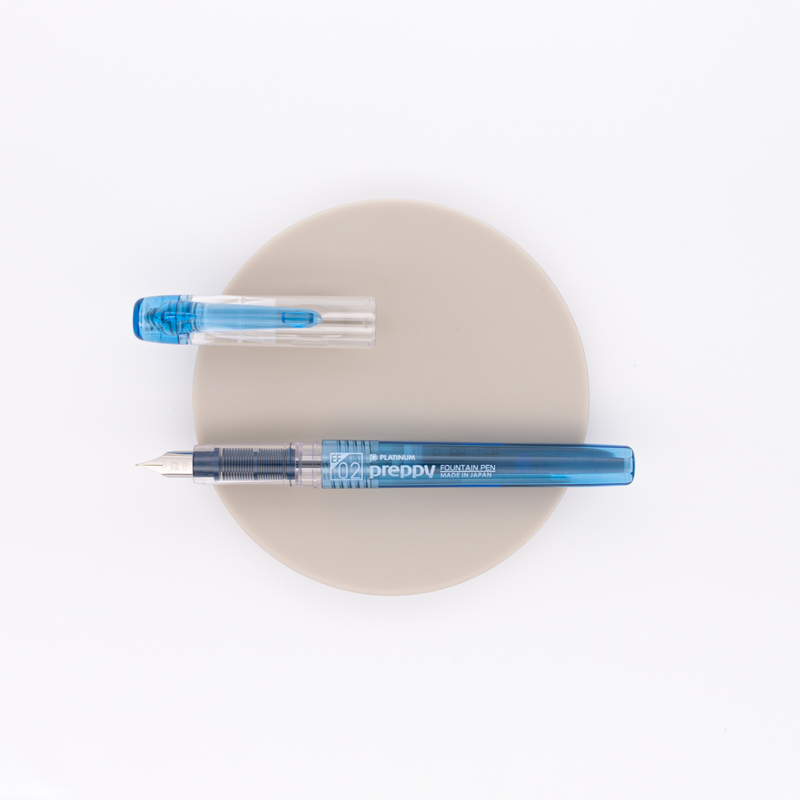 Platinum Preppy 02 Penna Stilografica Blu Nero
