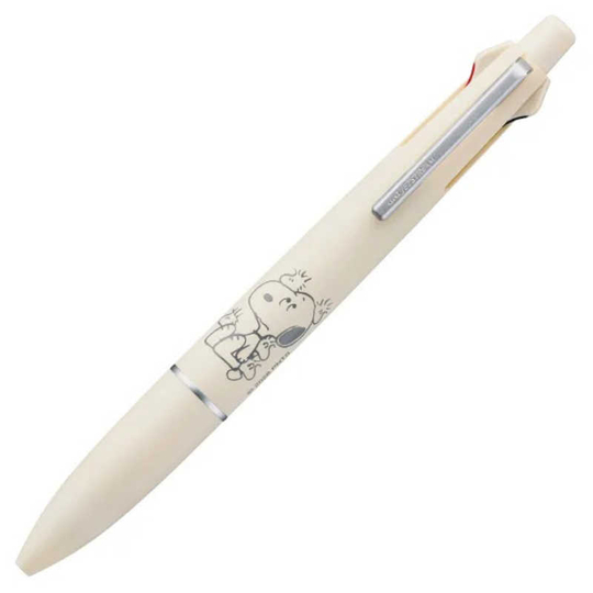 Uni x Peanuts Jetstream 4&1 0.5 mm Lite Touch Penna Multifunzione Mellow White