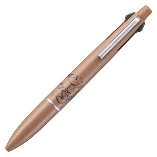 Uni x Peanuts Jetstream 4&1 0.5 mm Lite Touch Penna Multifunzione Soft Terracotta