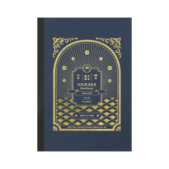 Guitar Taisho Roman Notebook A5 Quadretti