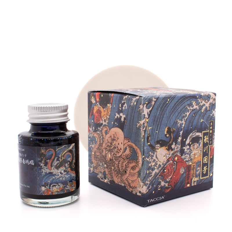 Taccia Taccia Ukiyo-e Kuniyoshi Aomenou Ink Bottle 40 ml