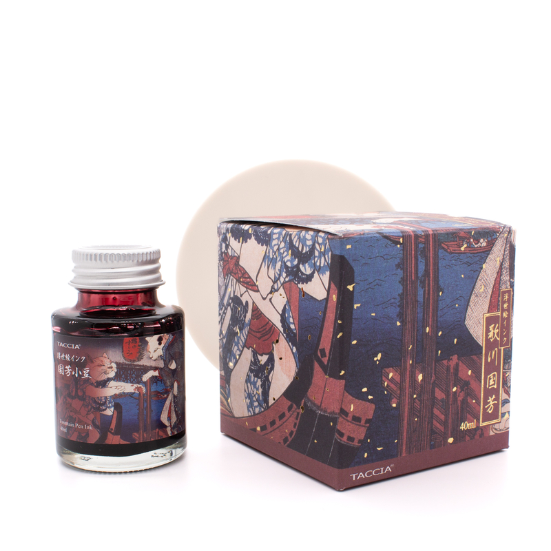 Taccia Taccia Ukiyo-e Kuniyoshi Azuki Inchiostro 40 ml
