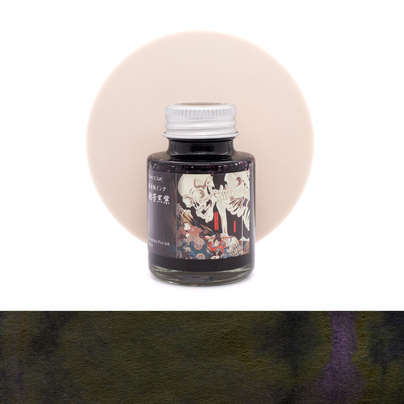 Taccia Taccia Ukiyo-e Kuniyoshi Kuro Murasaki Inchiostro 40 ml