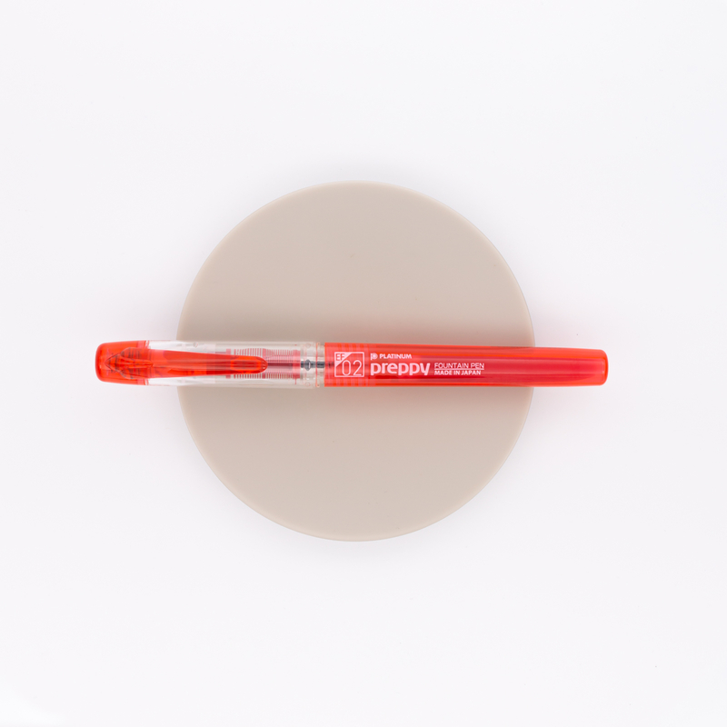 Platinum Preppy 02 Penna Stilografica Rossa