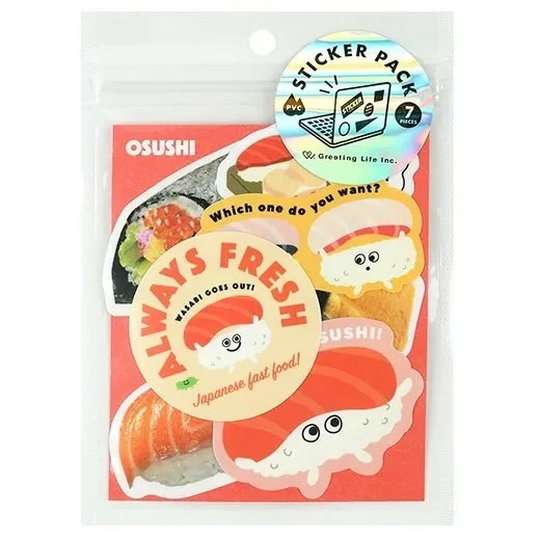 Greeting Life Sticker Pack Sushi