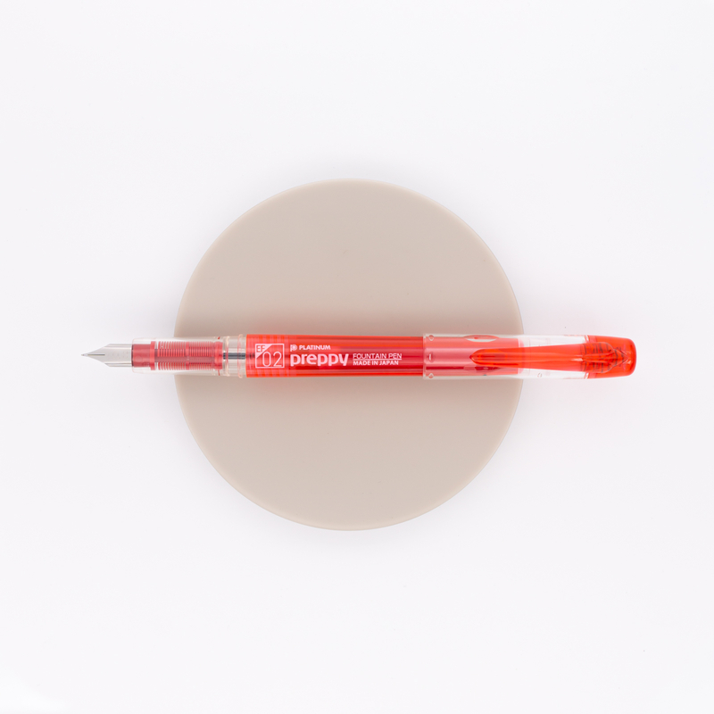 Platinum Preppy 02 Penna Stilografica Rossa