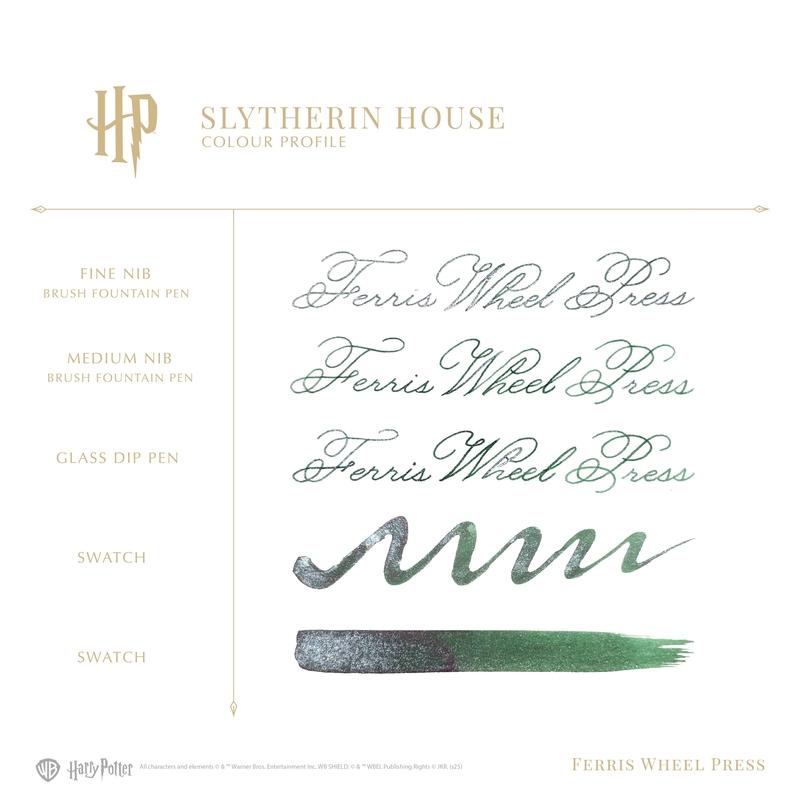Ferris Wheel Press Ferris Wheel Press x Harry Potter Slytherin House Ink Bottle 38 ml