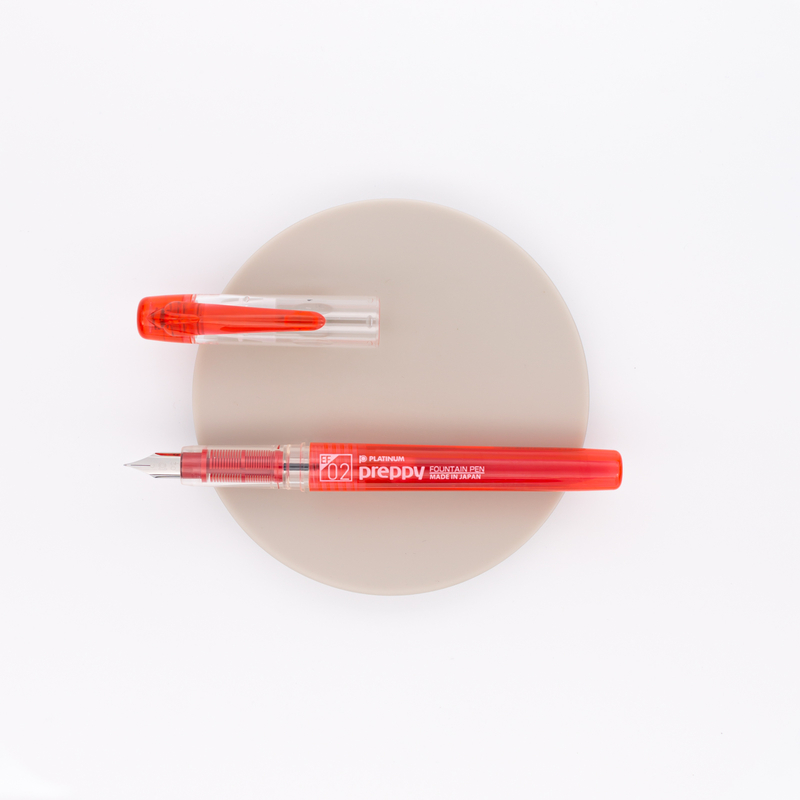 Platinum Preppy 02 Penna Stilografica Rossa