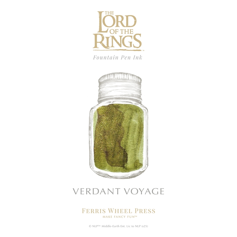 Ferris Wheel Press Ferris Wheel Press x The Lord of The Rings Verdant Voyage Ink Bottle 28 ml